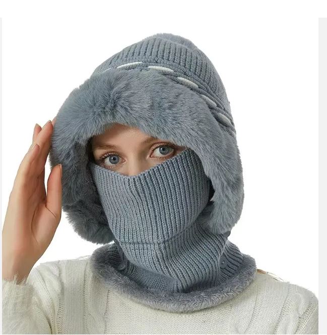 Winter hat double layer