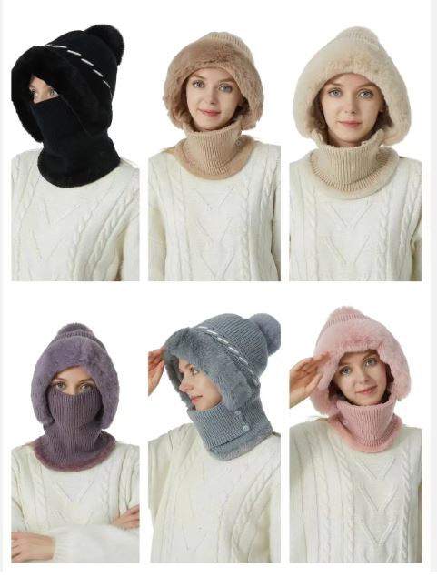 Winter hat double layer