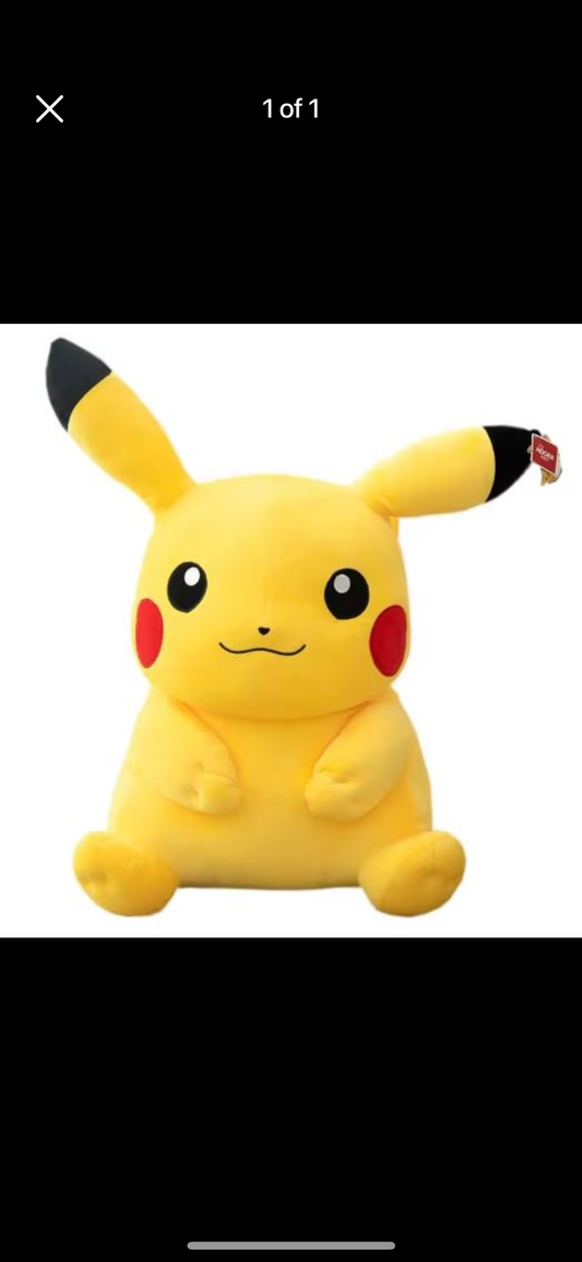 Pikachu plush