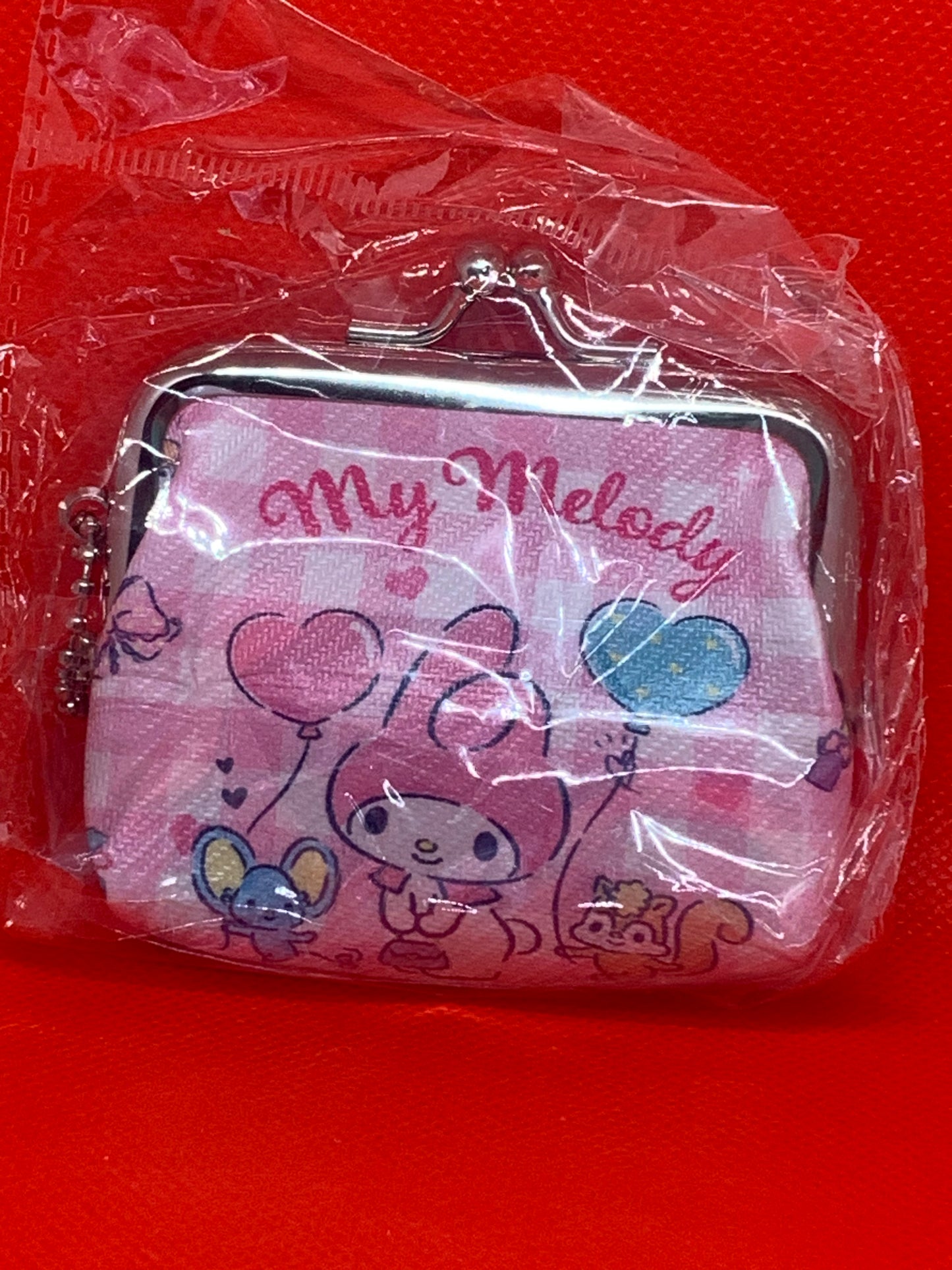 Sanrio coin purse keychain