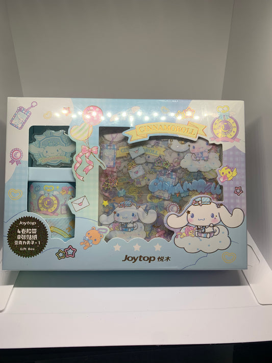 Sanrio stickers gift box