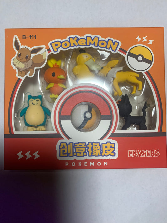 Pokemon erasers