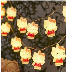 String Lights LED Smlie Cloud Fairy Garland Children Room Decoration