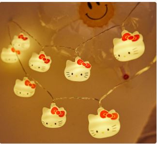 String Lights LED Smlie Cloud Fairy Garland Children Room Decoration