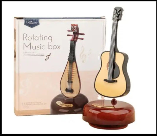 Music box, lute guitar violin shape